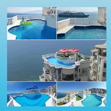 Castle Of Monte Cristo With Pool-Ilio Sarandë